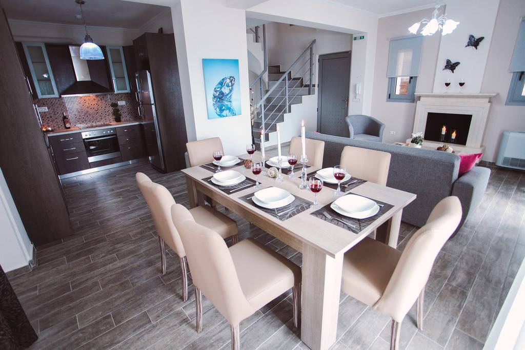 Ionian Diamond Villas Mikros Gialos Exterior foto